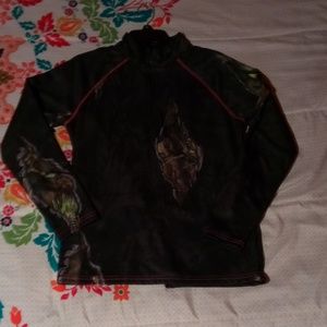 Black and camo jacket